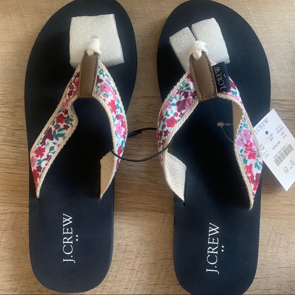 J Crew Flip Flops